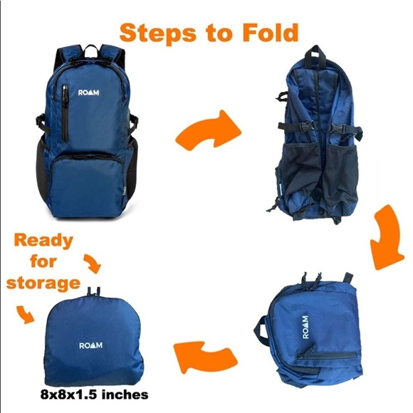 NWT Lightweight Packable Backpack Water Resistant main image 4